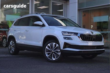 White 2023 Skoda Karoq SUV 110TSI STYLE F