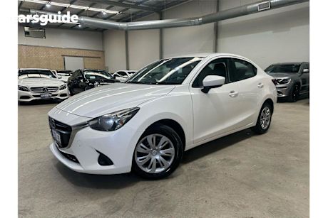 White 2019 Mazda 2 Sedan Neo (5Yr)