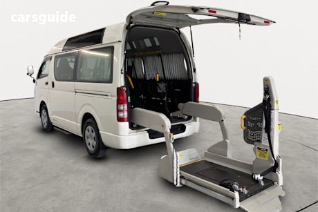 White 2013 Toyota HiAce OtherCar WELCAB
