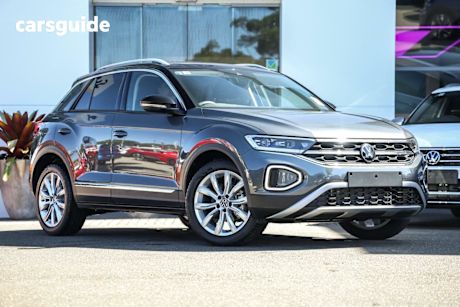 Grey 2024 Volkswagen T-ROC Wagon 110Tsi Style