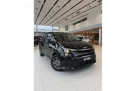 Black 2025 Kia Picanto Hatchback Sport (Pe2)