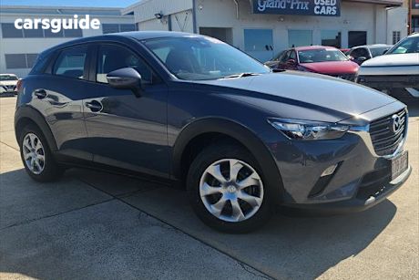 Grey 2021 Mazda CX-3 SUV NEO SPORT F
