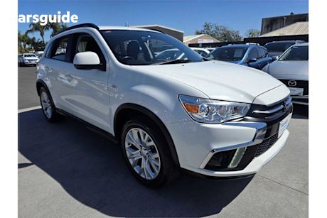 White 2019 Mitsubishi ASX SUV ES F