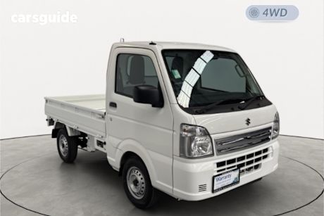White 2024 Suzuki Carry Ute Tray KC 4WD