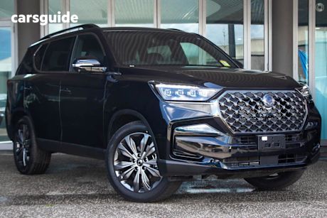 Black 2025 Kgm Rexton SUV ULTIMATE SPORT PACK