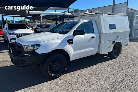 White 2021 Ford Ranger Ute Tray XL 4X4