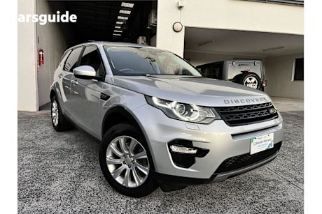 Silver 2016 Land Rover Discovery Sport Wagon Si4 Se