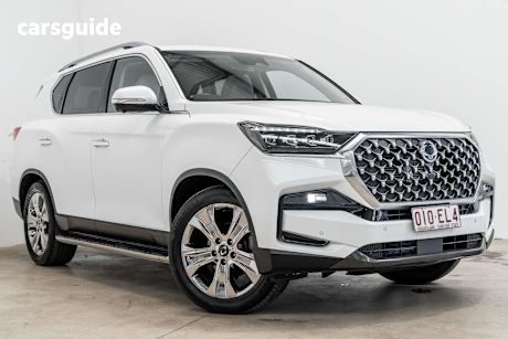 White 2021 Ssangyong Rexton SUV ULTIMATE 4X4