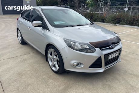 Silver 2012 Ford Focus Hatchback Titanium