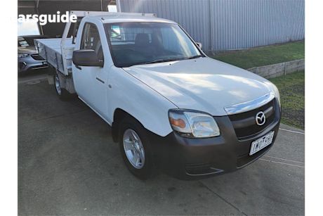 White 2007 Mazda BT-50 Ute Tray DX R