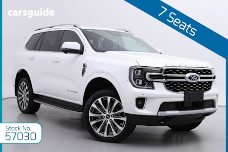 White 2023 Ford Everest Wagon Platinum (4X4)