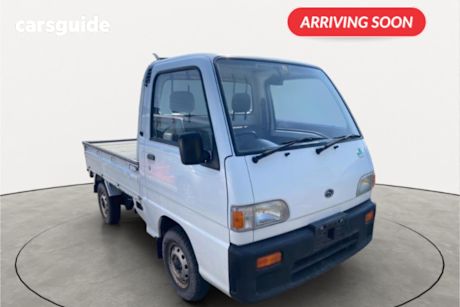 White 1994 Subaru Sambar Ute Tray SUPERCHARED