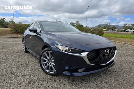 Blue 2025 Mazda Mazda3 Sedan G20 TOURING F