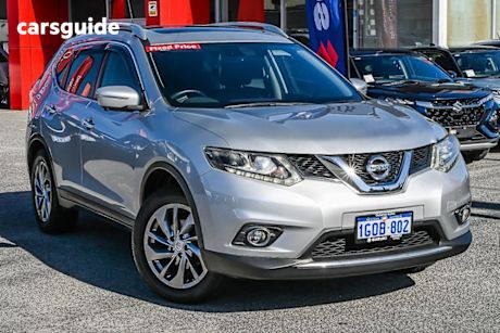 Silver 2017 Nissan X-Trail SUV TL F