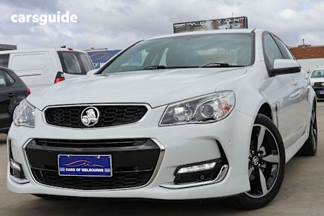 White 2017 Holden Commodore Sedan Sv6