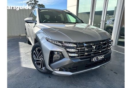 Silver 2025 Hyundai Tucson Wagon Premium (Awd)