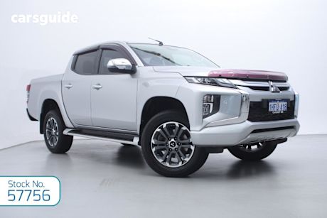 Silver 2020 Mitsubishi Triton Double Cab Pick Up Gls (4X4)
