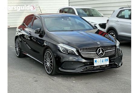 Black 2017 Mercedes-Benz A250 Hatchback Sport 4Matic