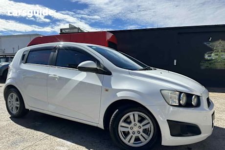 White 2012 Holden Barina Hatchback Cdx