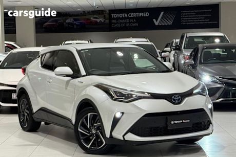 White 2022 Toyota C-HR SUV KOBA F
