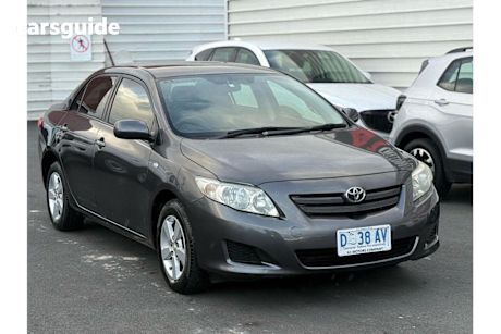Grey 2009 Toyota Corolla Sedan Ascent