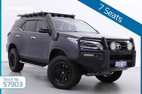 Blue 2024 Toyota Fortuner Wagon Crusade