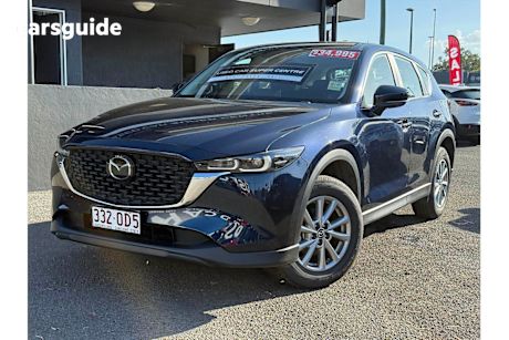Blue 2024 Mazda CX-5 SUV G20 MAXX F