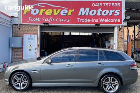 Grey 2012 Holden Commodore Sportswagon Sv6