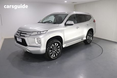 Silver 2021 Mitsubishi Pajero Sport Wagon Gls (4X4) 7 Seat