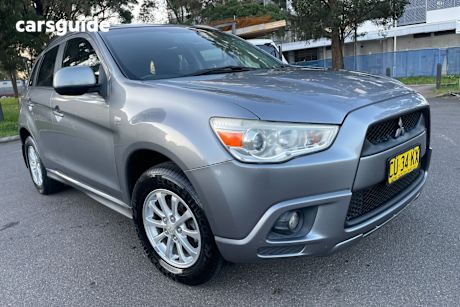 Grey 2010 Mitsubishi ASX Wagon (4Wd)
