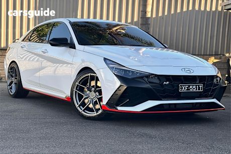 White 2023 Hyundai I30 Sedan N PREMIUM F
