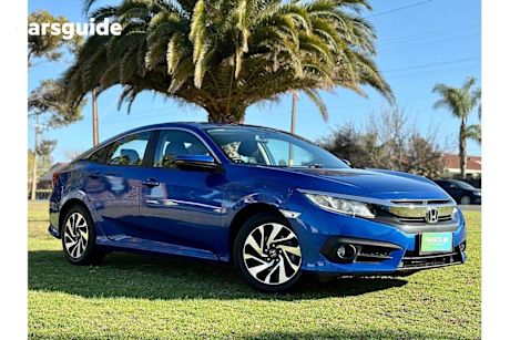 Blue 2017 Honda Civic Sedan VTI-S F