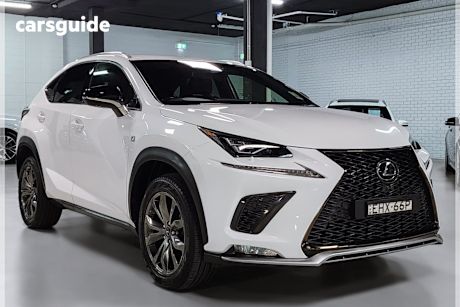 White 2019 Lexus NX300 Wagon F Sport (Awd)