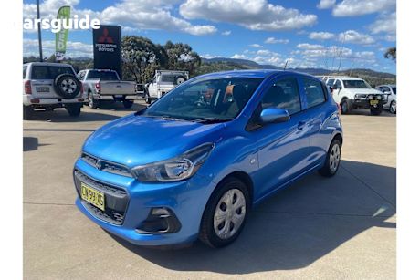 Blue 2016 Holden Spark Hatch LS F