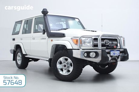 White 2019 Toyota Landcruiser Wagon Gxl (4X4)
