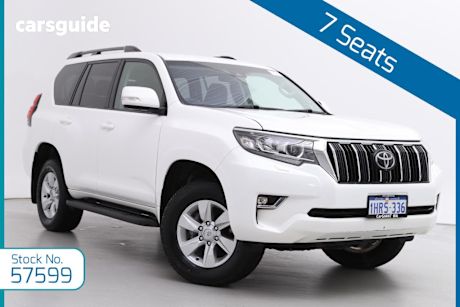 White 2022 Toyota Landcruiser Prado Wagon Gxl