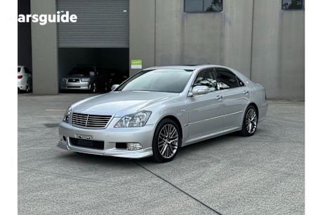 Silver 2007 Toyota Crown Sedan Athlete