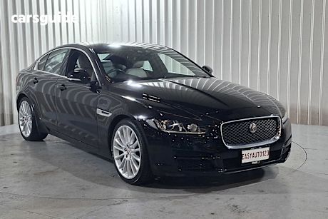 Black 2015 Jaguar XE Sedan 20D Prestige