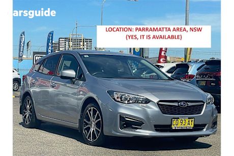 Silver 2017 Subaru Impreza Hatchback 2.0I (Awd)