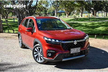 Red 2024 Suzuki S-Cross Wagon Plus 2Wd