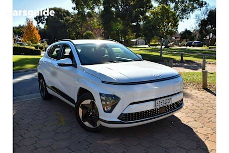 White 2024 Hyundai Kona Wagon Electric Std Range
