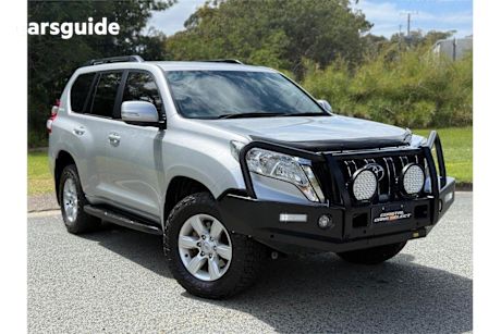 Silver 2014 Toyota Landcruiser Prado SUV GXL 4X4