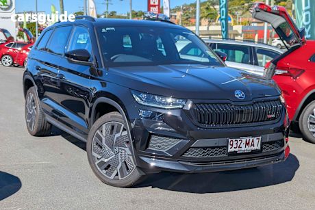 Black 2023 Skoda Kodiaq SUV RS 4X4