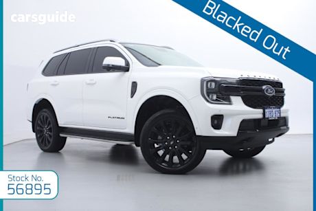 White 2023 Ford Everest Wagon Platinum (4X4)