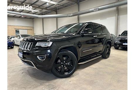 Black 2015 Jeep Grand Cherokee Wagon Overland (4X4)