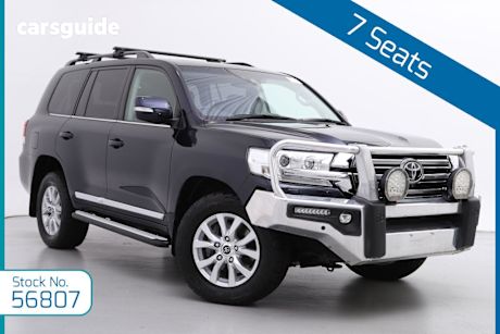 Blue 2018 Toyota Landcruiser Wagon Sahara (4X4)