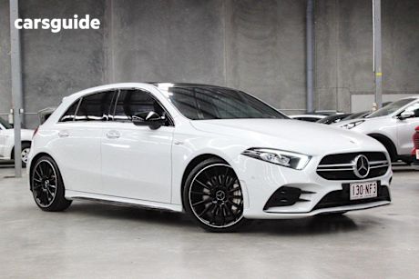 White 2020 Mercedes-Benz A35 Hatchback 4Matic