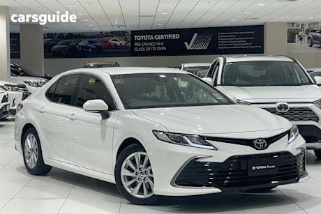 White 2024 Toyota Camry Sedan ASCENT F