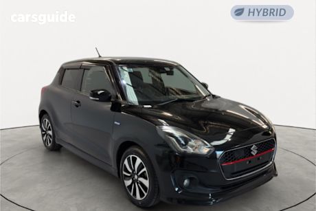 Black 2017 Suzuki Swift Hatch HYBRID RS