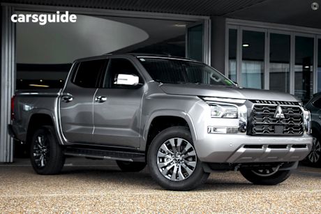 Silver 2024 Mitsubishi Triton Ute Tray GLS 4X4